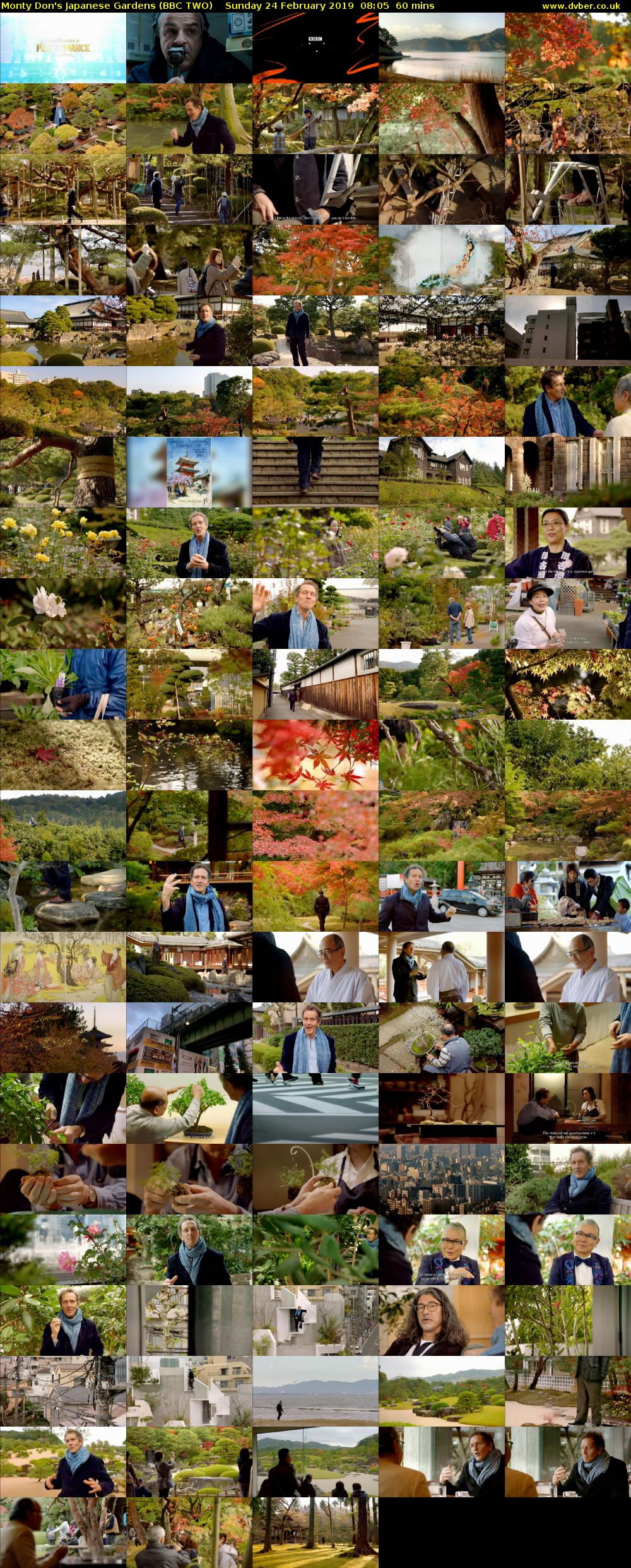 Monty Don's Japanese Gardens (BBC TWO) Sunday 24 February 2019 08:05 - 09:05