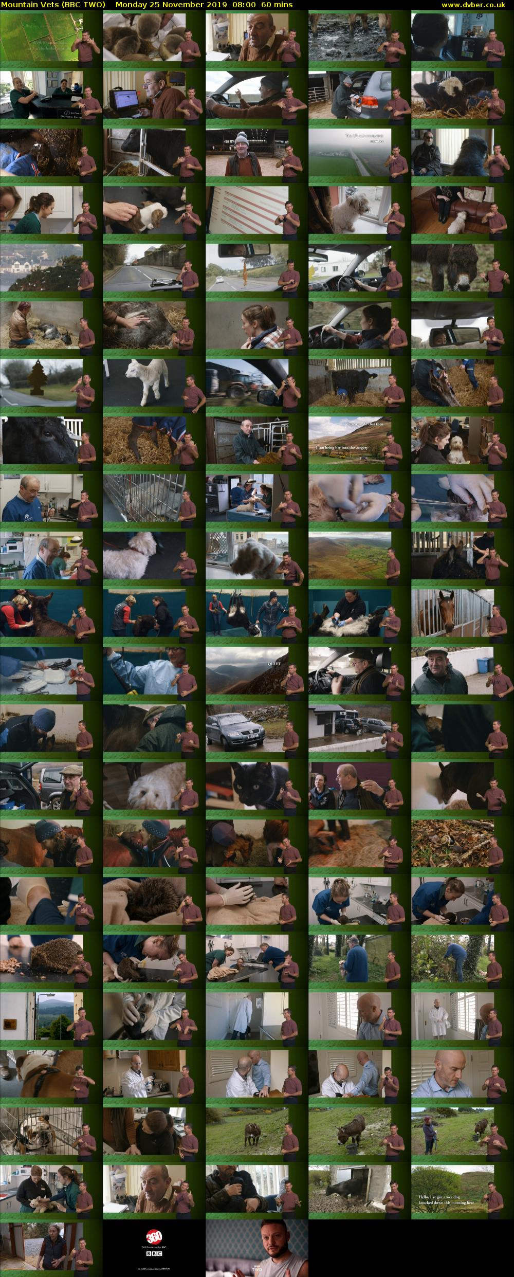 Mountain Vets (BBC TWO) Monday 25 November 2019 08:00 - 09:00