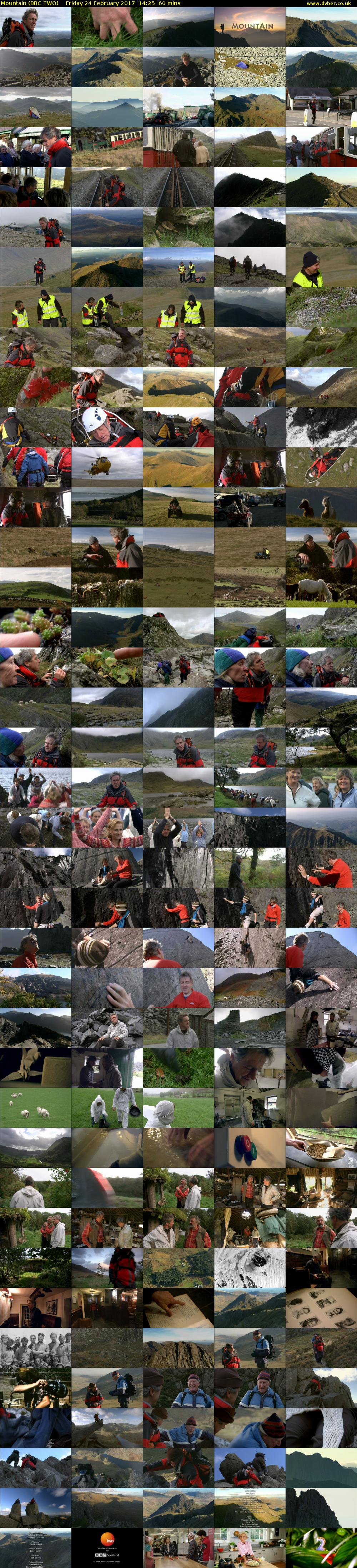 Mountain (BBC TWO) Friday 24 February 2017 14:25 - 15:25