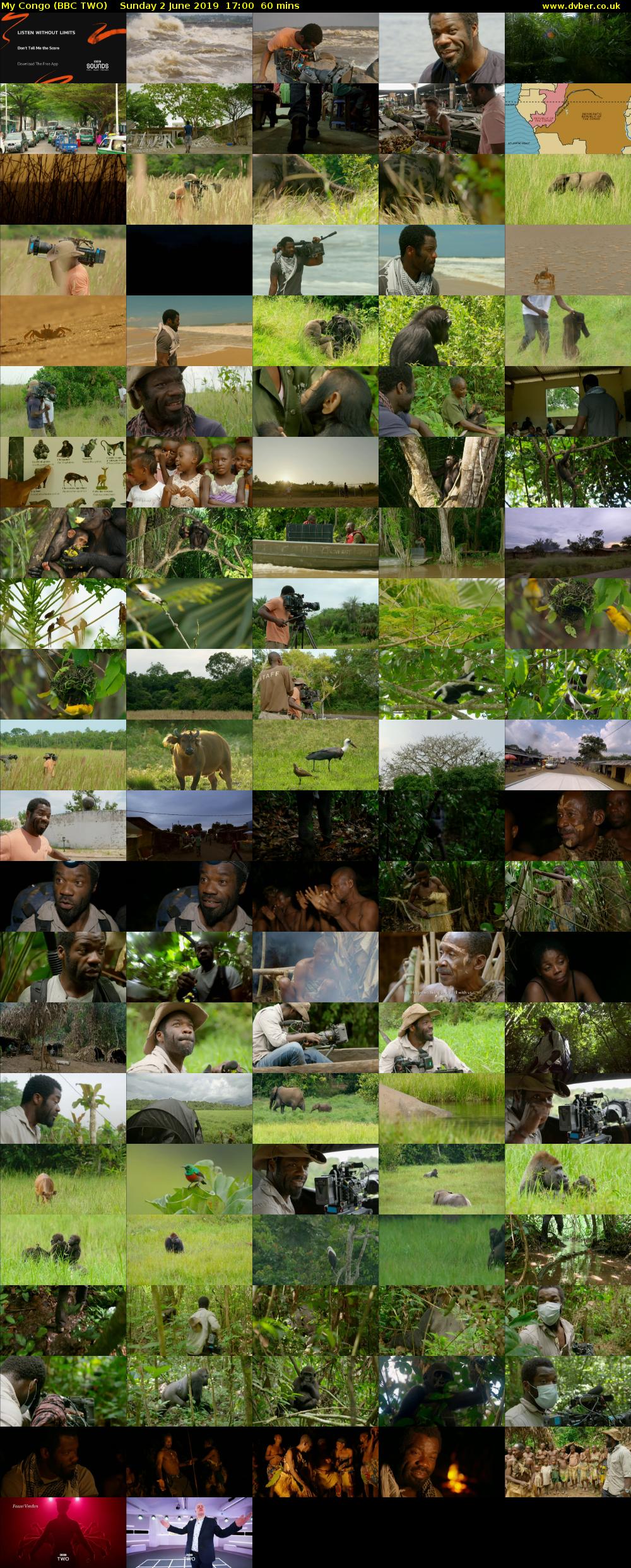 My Congo (BBC TWO) Sunday 2 June 2019 17:00 - 18:00