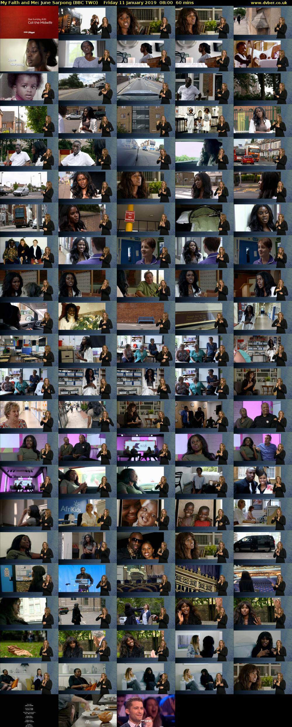 My Faith and Me: June Sarpong (BBC TWO) Friday 11 January 2019 08:00 - 09:00