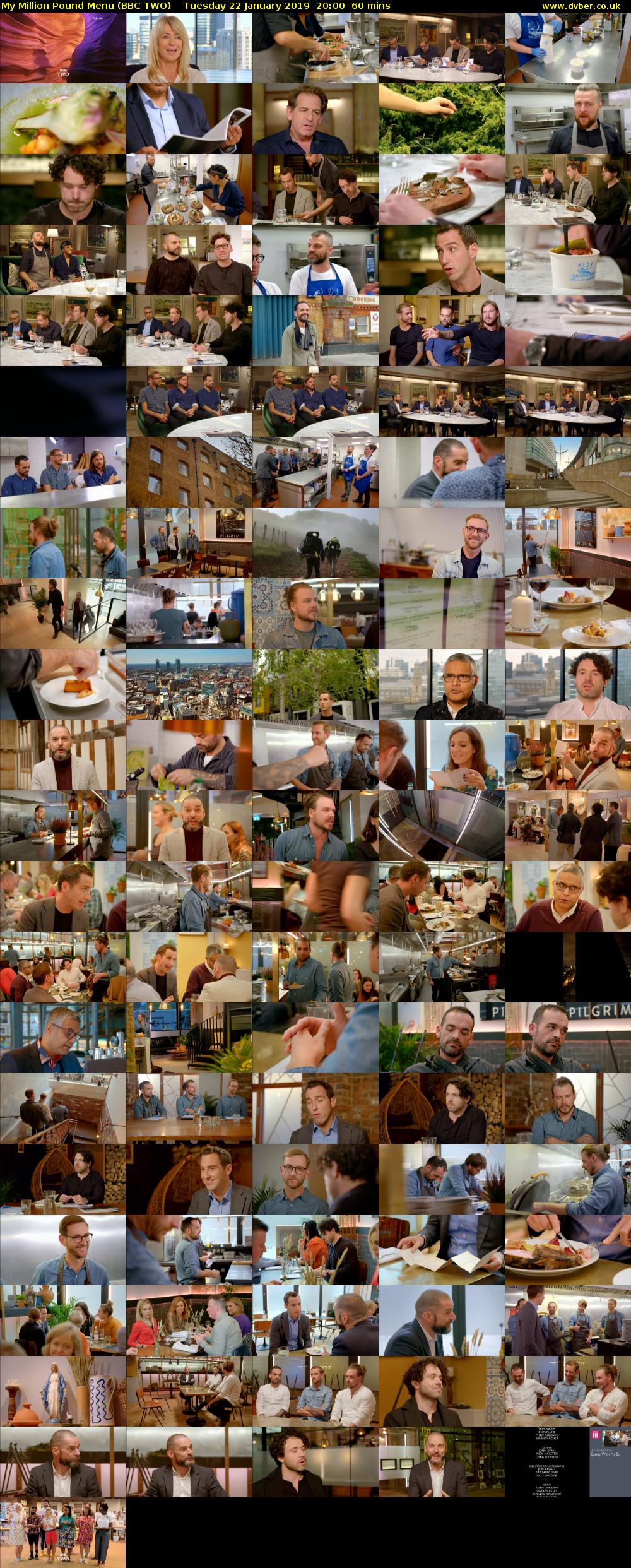 My Million Pound Menu (BBC TWO) Tuesday 22 January 2019 20:00 - 21:00