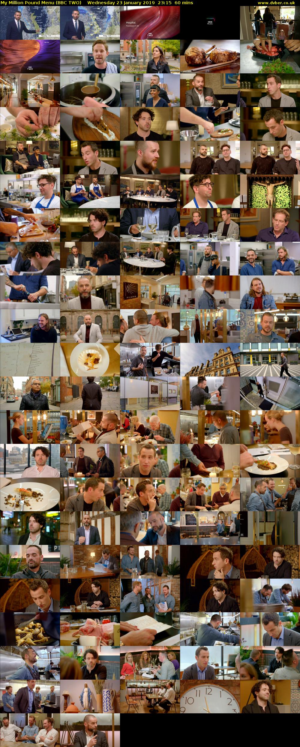 My Million Pound Menu (BBC TWO) Wednesday 23 January 2019 23:15 - 00:15