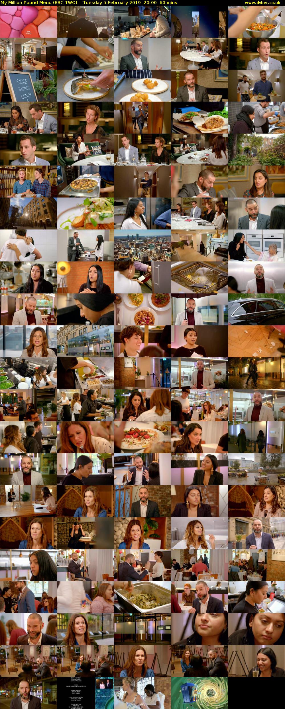 My Million Pound Menu (BBC TWO) Tuesday 5 February 2019 20:00 - 21:00