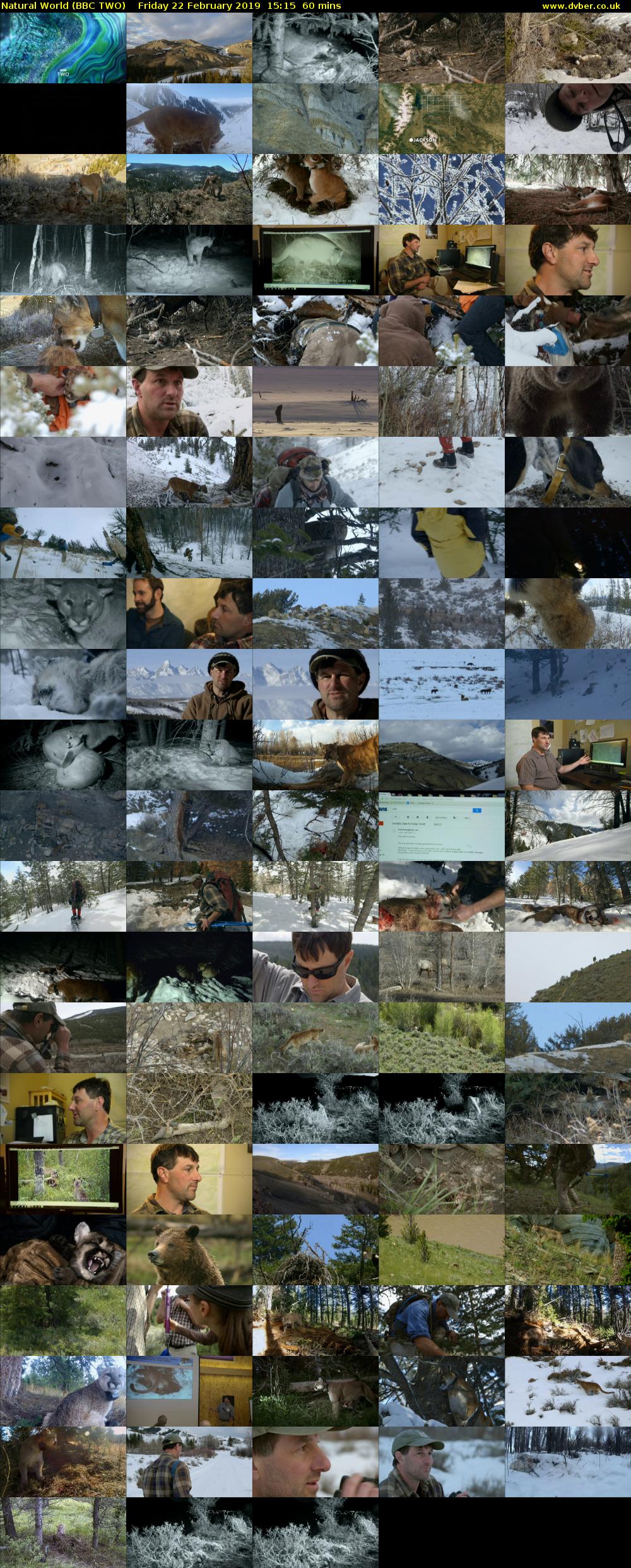 Natural World (BBC TWO) Friday 22 February 2019 15:15 - 16:15