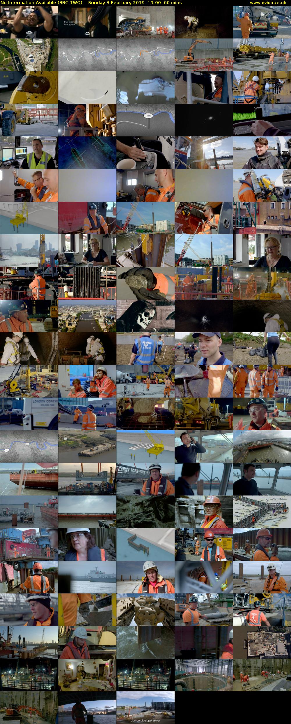 No Information Available (BBC TWO) Sunday 3 February 2019 19:00 - 20:00