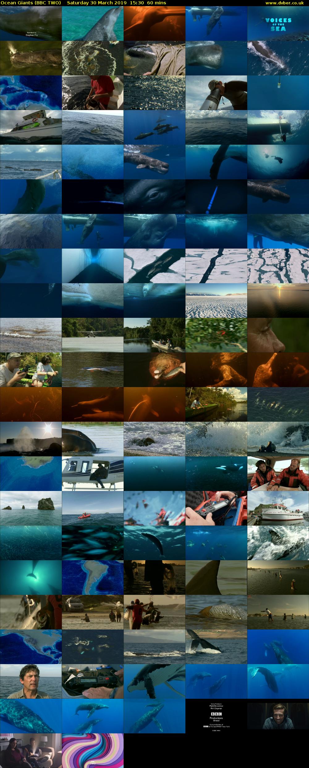 Ocean Giants (BBC TWO) Saturday 30 March 2019 15:30 - 16:30