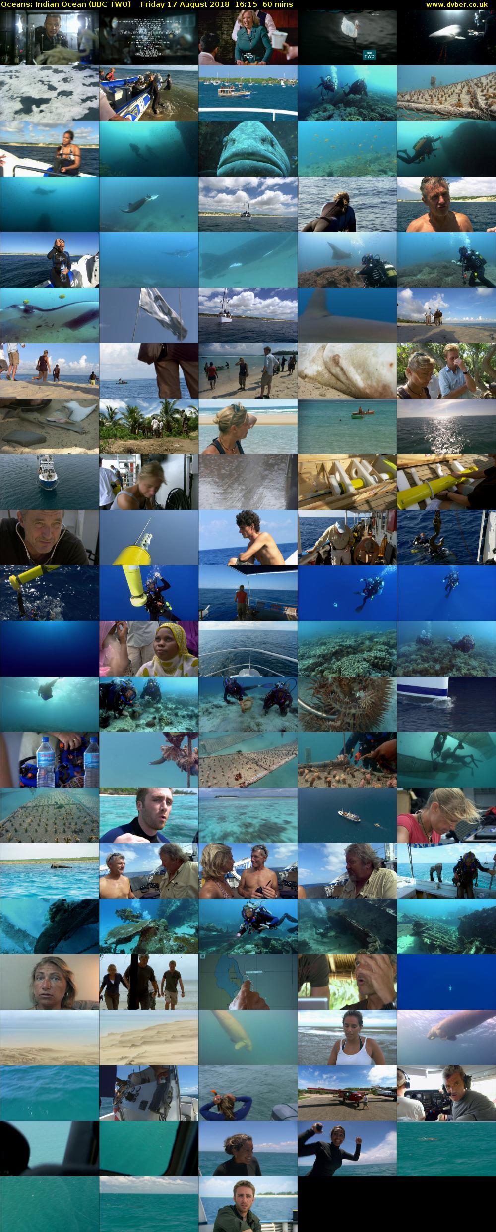 Oceans: Indian Ocean (BBC TWO) Friday 17 August 2018 16:15 - 17:15