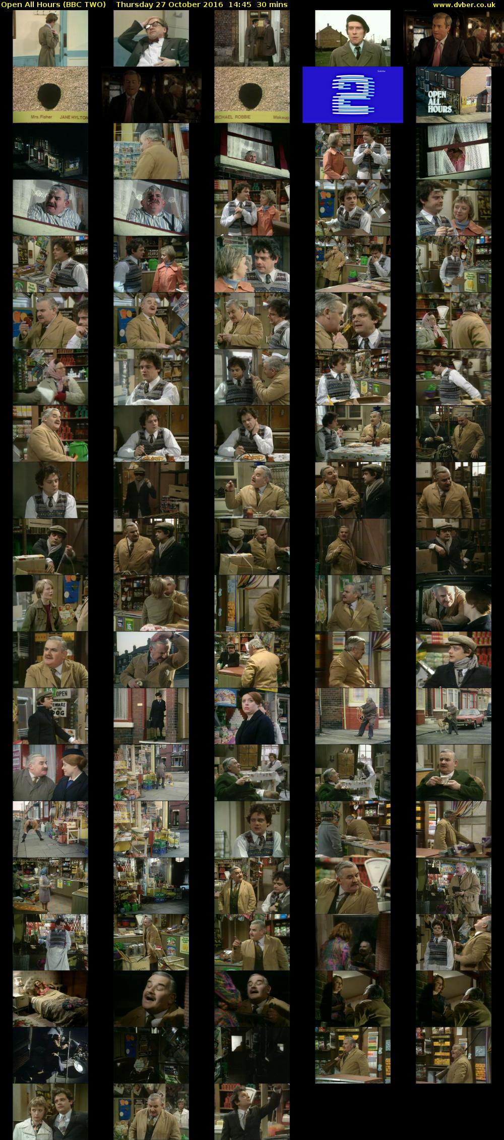 Open All Hours (BBC TWO) Thursday 27 October 2016 14:45 - 15:15