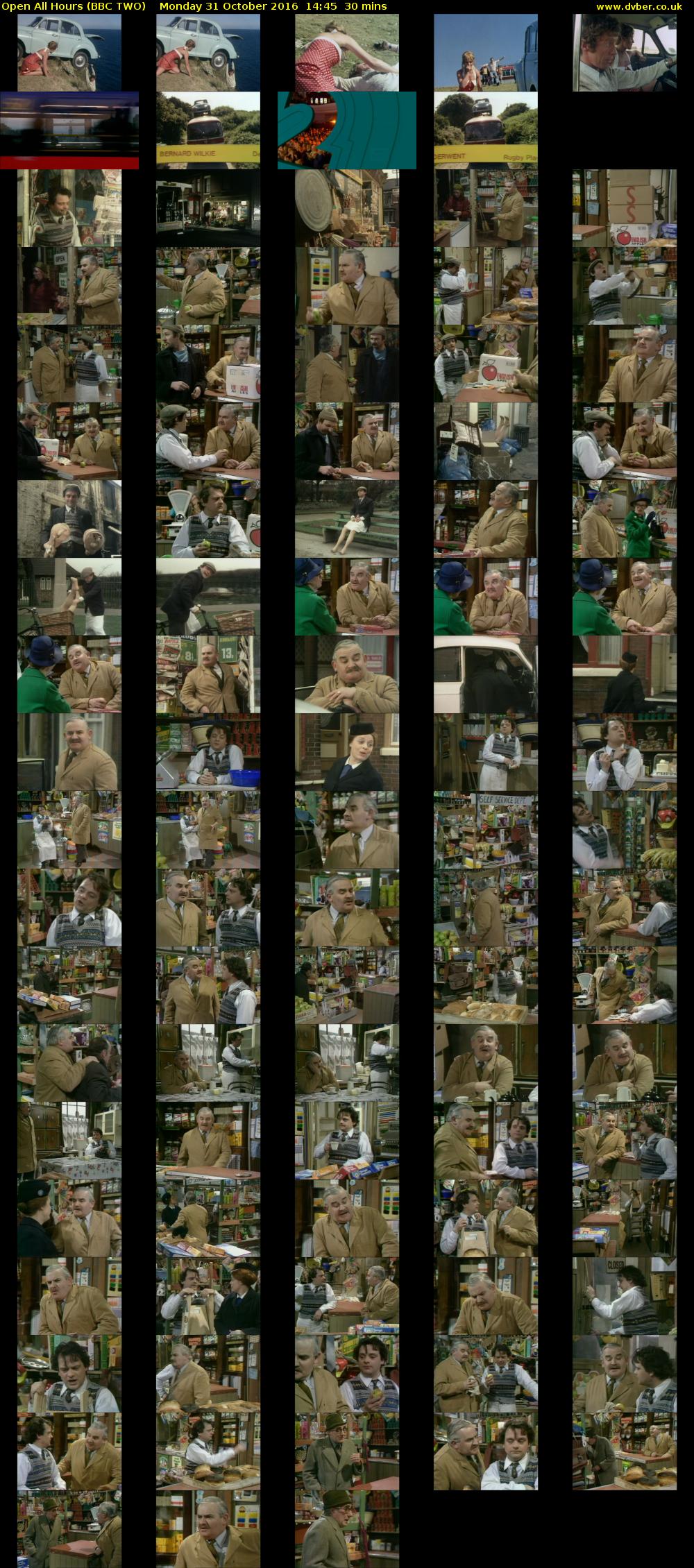 Open All Hours (BBC TWO) Monday 31 October 2016 14:45 - 15:15