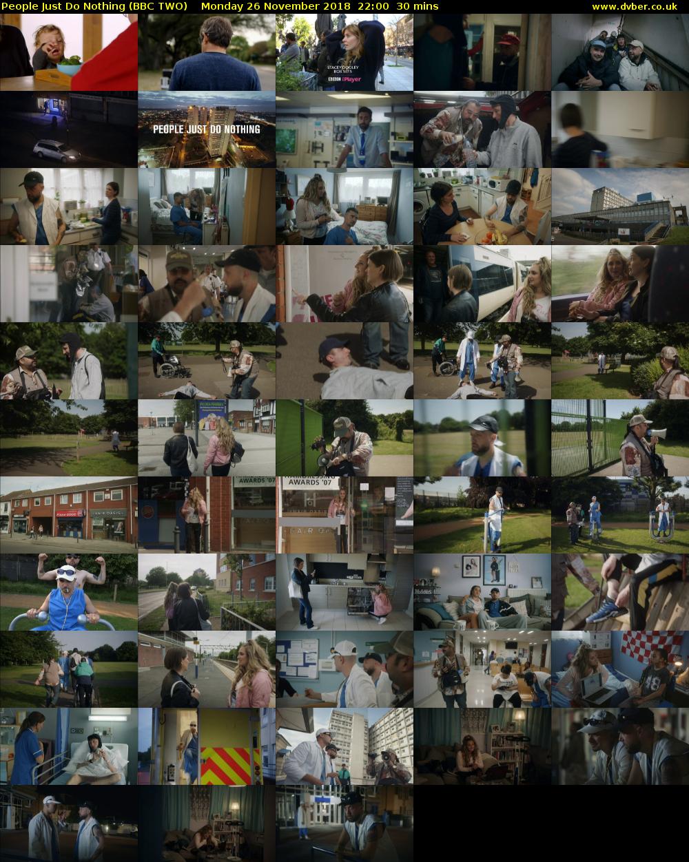 People Just Do Nothing (BBC TWO) Monday 26 November 2018 22:00 - 22:30