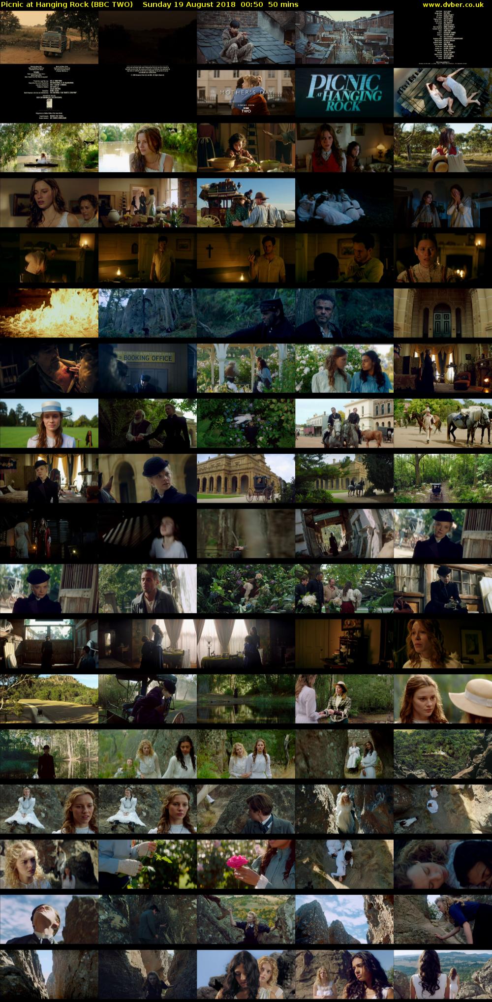 Picnic at Hanging Rock (BBC TWO) Sunday 19 August 2018 00:50 - 01:40