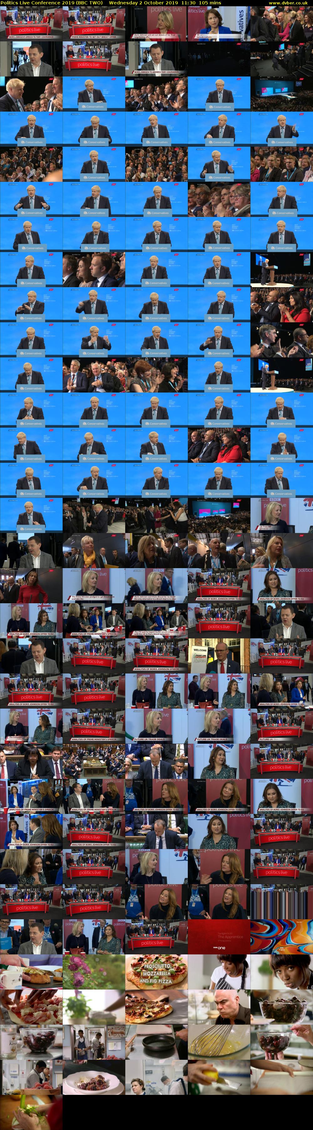 Politics Live Conference 2019 (BBC TWO) Wednesday 2 October 2019 11:30 - 13:15