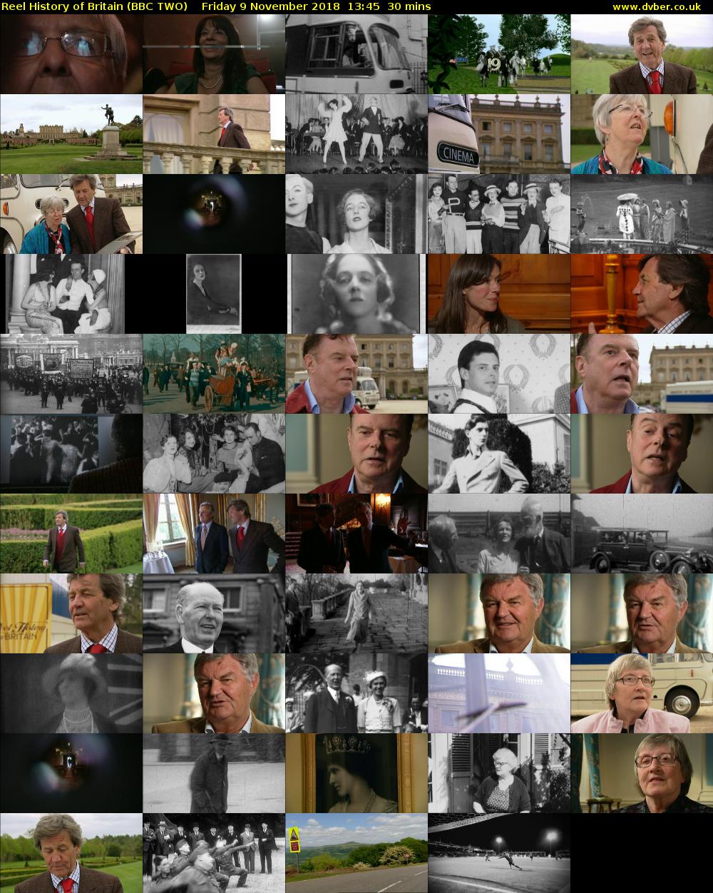 Reel History of Britain (BBC TWO) Friday 9 November 2018 13:45 - 14:15