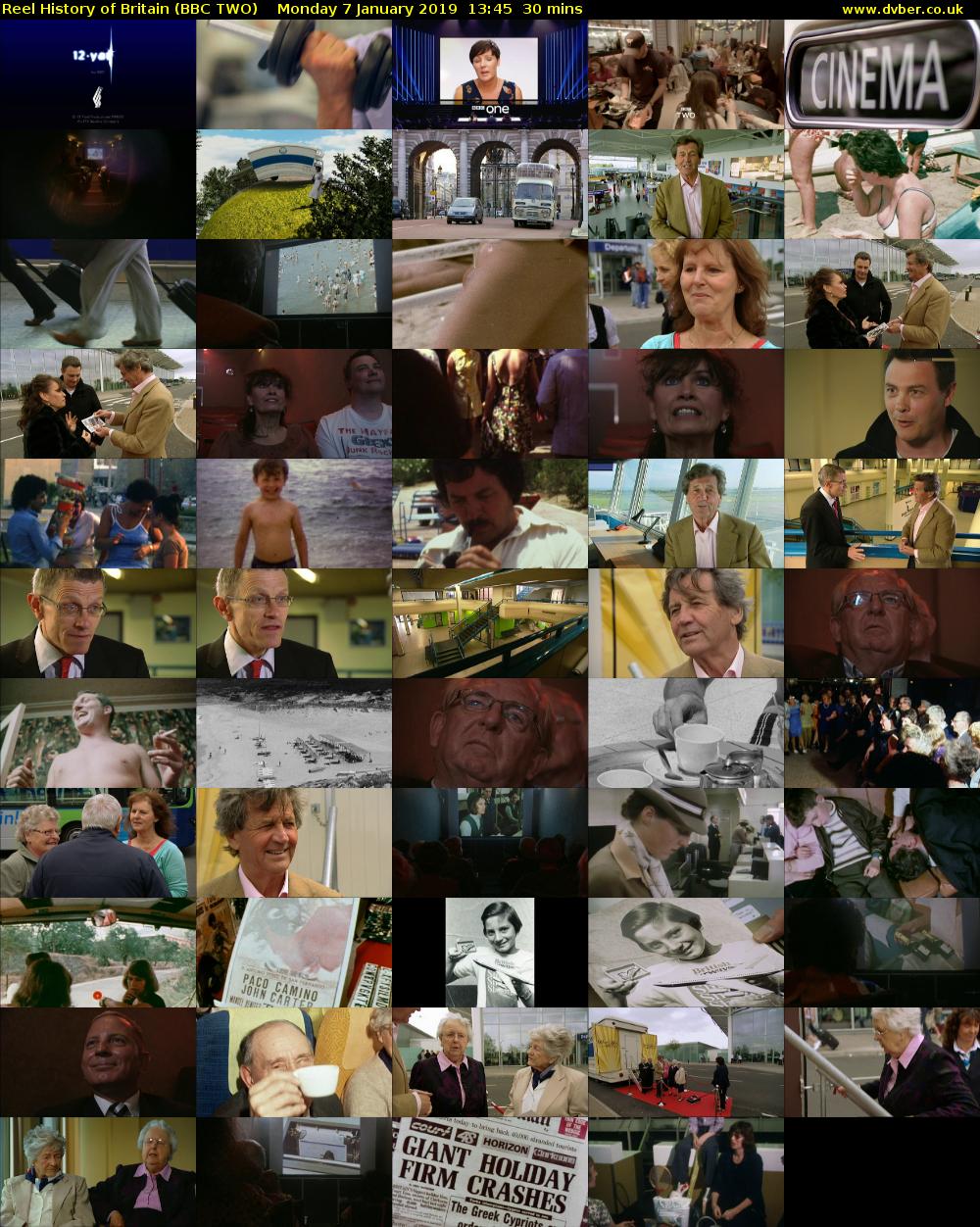 Reel History of Britain (BBC TWO) Monday 7 January 2019 13:45 - 14:15