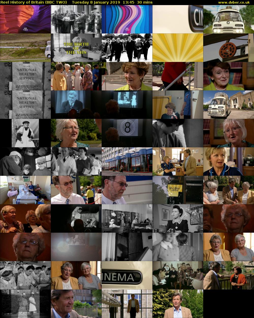 Reel History of Britain (BBC TWO) Tuesday 8 January 2019 13:45 - 14:15