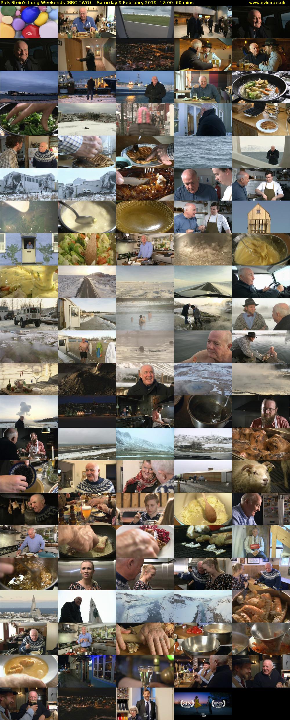 Rick Stein's Long Weekends (BBC TWO) Saturday 9 February 2019 12:00 - 13:00