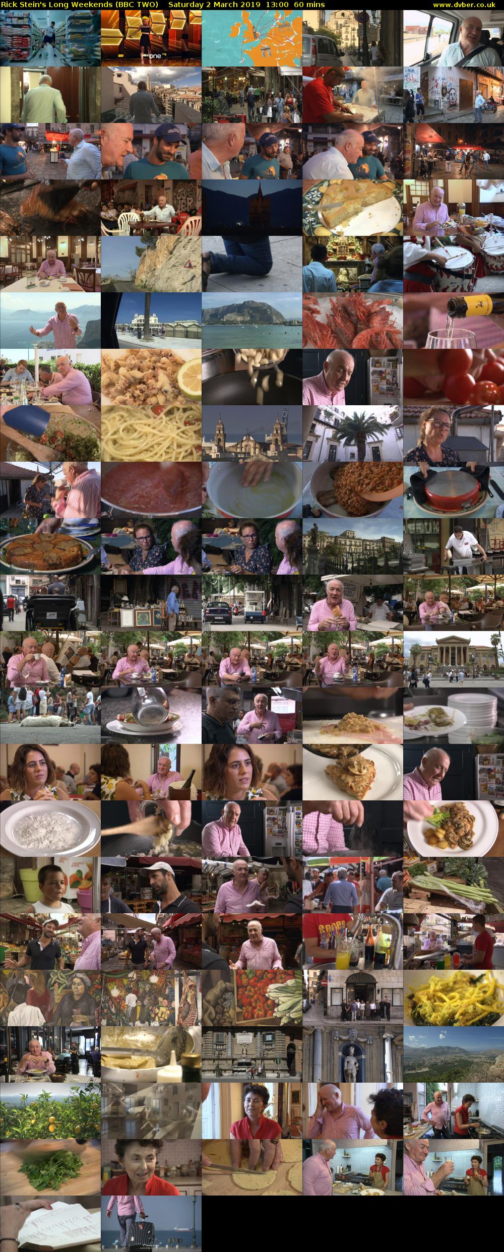 Rick Stein's Long Weekends (BBC TWO) Saturday 2 March 2019 13:00 - 14:00