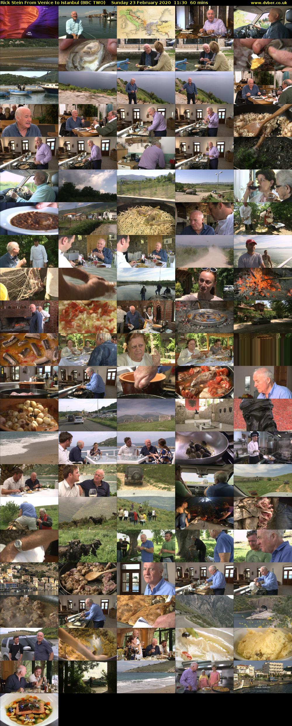 Rick Stein From Venice to Istanbul (BBC TWO) Sunday 23 February 2020 11:30 - 12:30