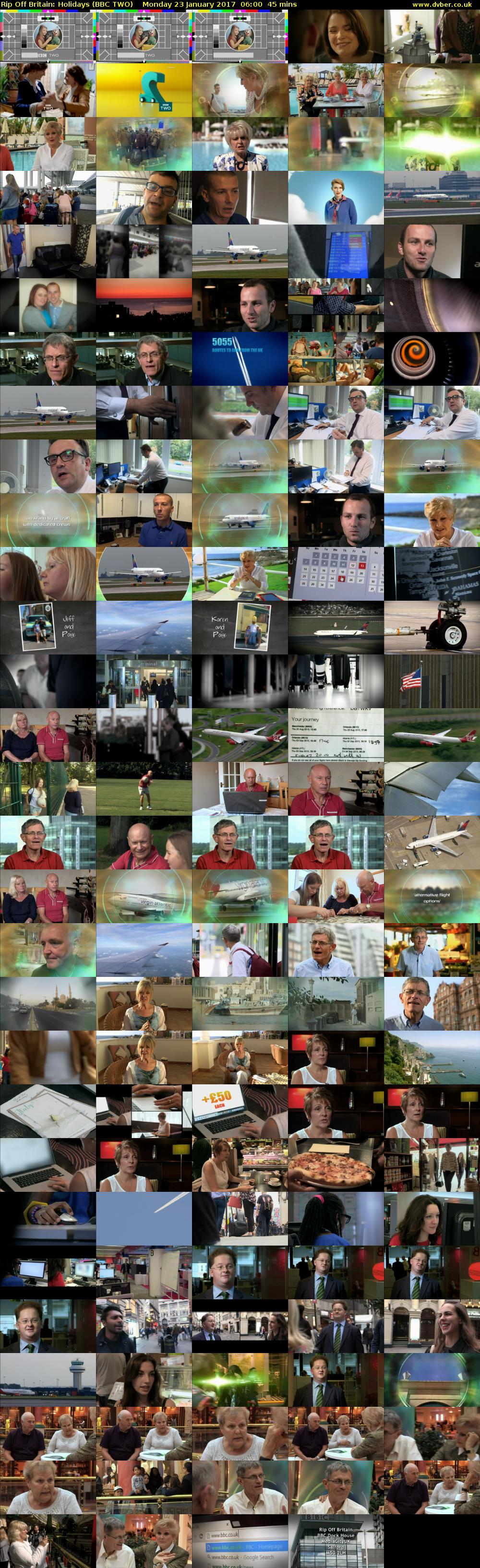 Rip Off Britain: Holidays (BBC TWO) Monday 23 January 2017 06:00 - 06:45