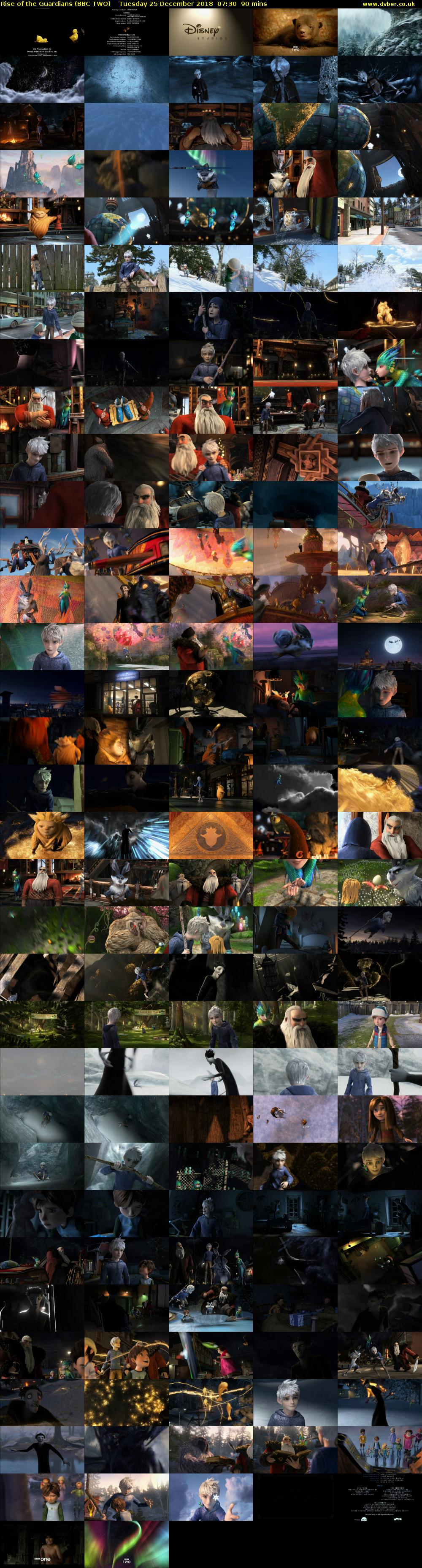 Rise of the Guardians (BBC TWO) Tuesday 25 December 2018 07:30 - 09:00