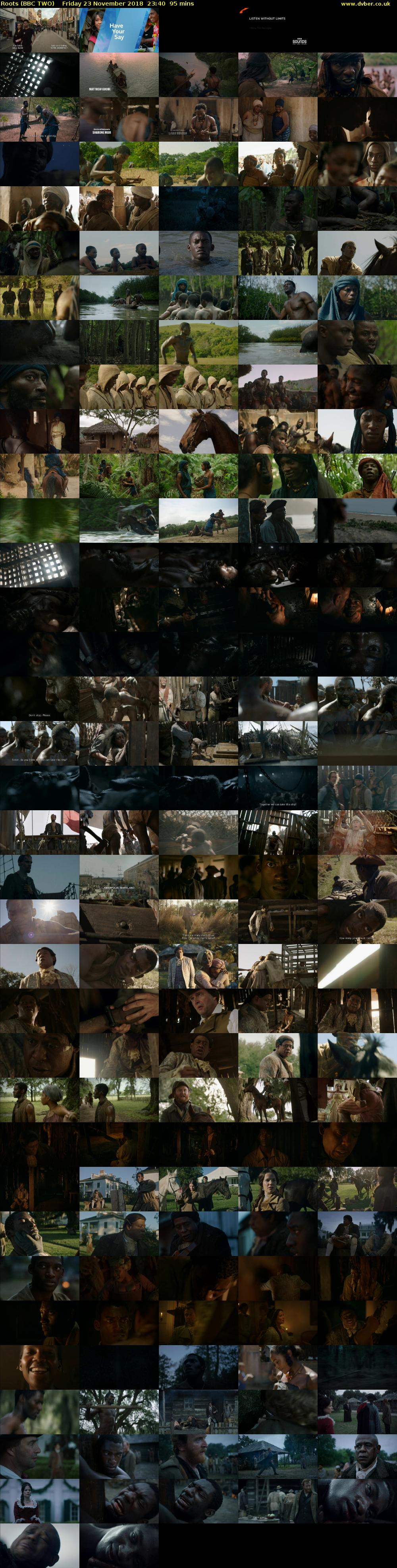 Roots (BBC TWO) Friday 23 November 2018 23:40 - 01:15