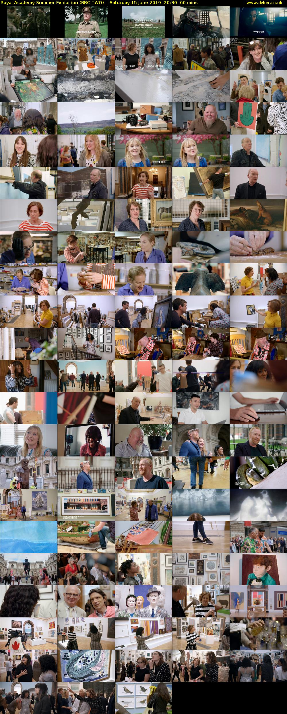 Royal Academy Summer Exhibition (BBC TWO) Saturday 15 June 2019 20:30 - 21:30
