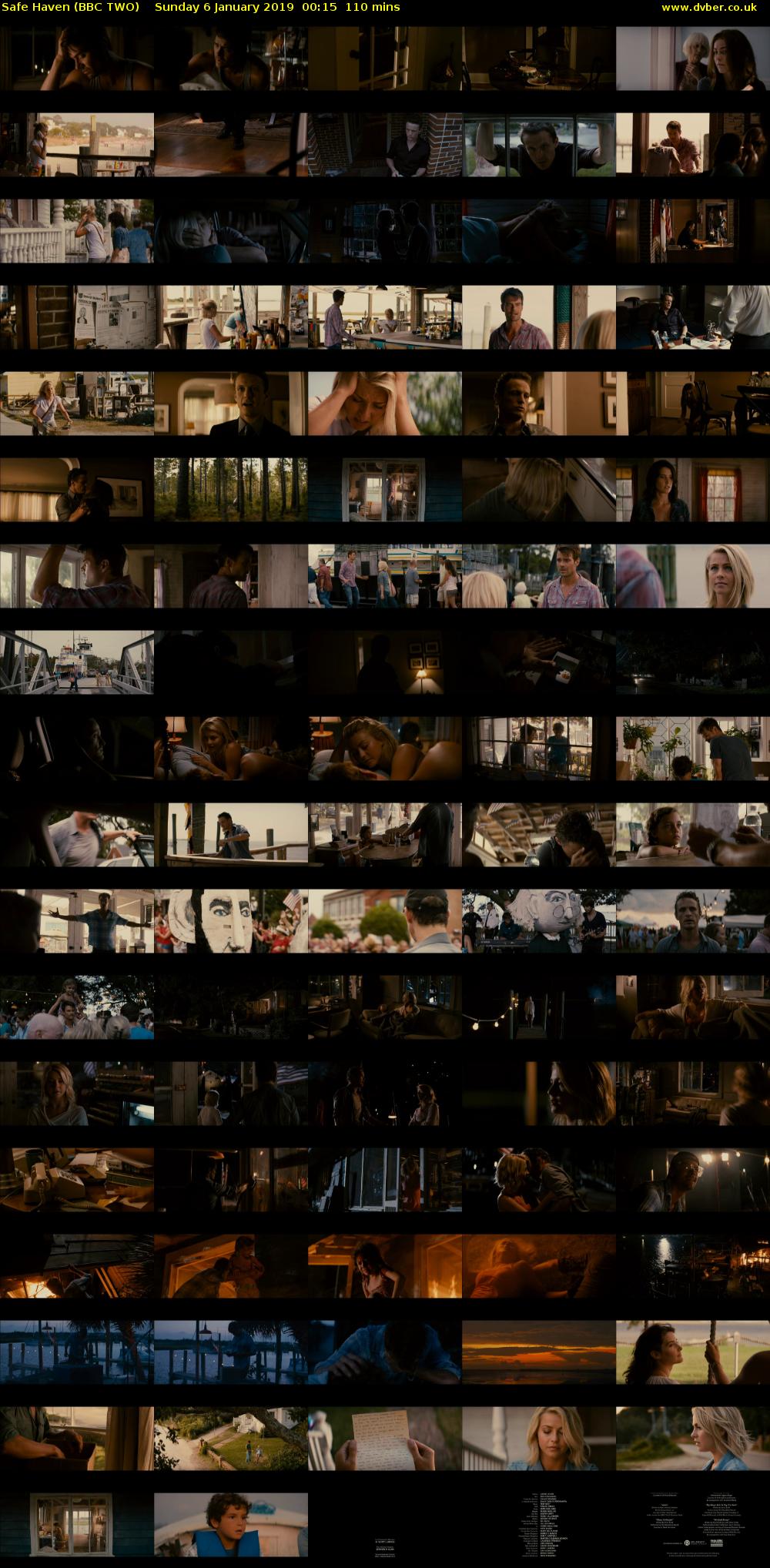 Safe Haven (BBC TWO) Sunday 6 January 2019 00:15 - 02:05