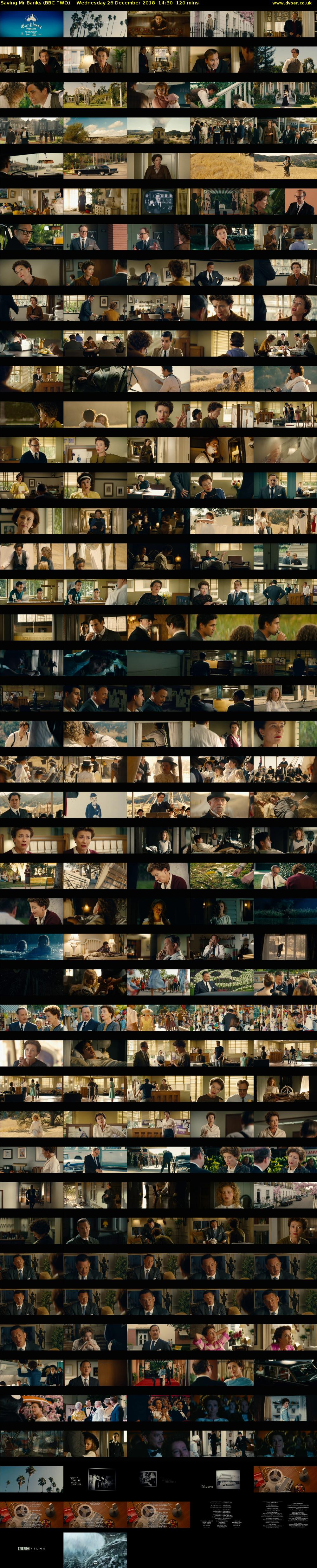 Saving Mr Banks (BBC TWO) Wednesday 26 December 2018 14:30 - 16:30