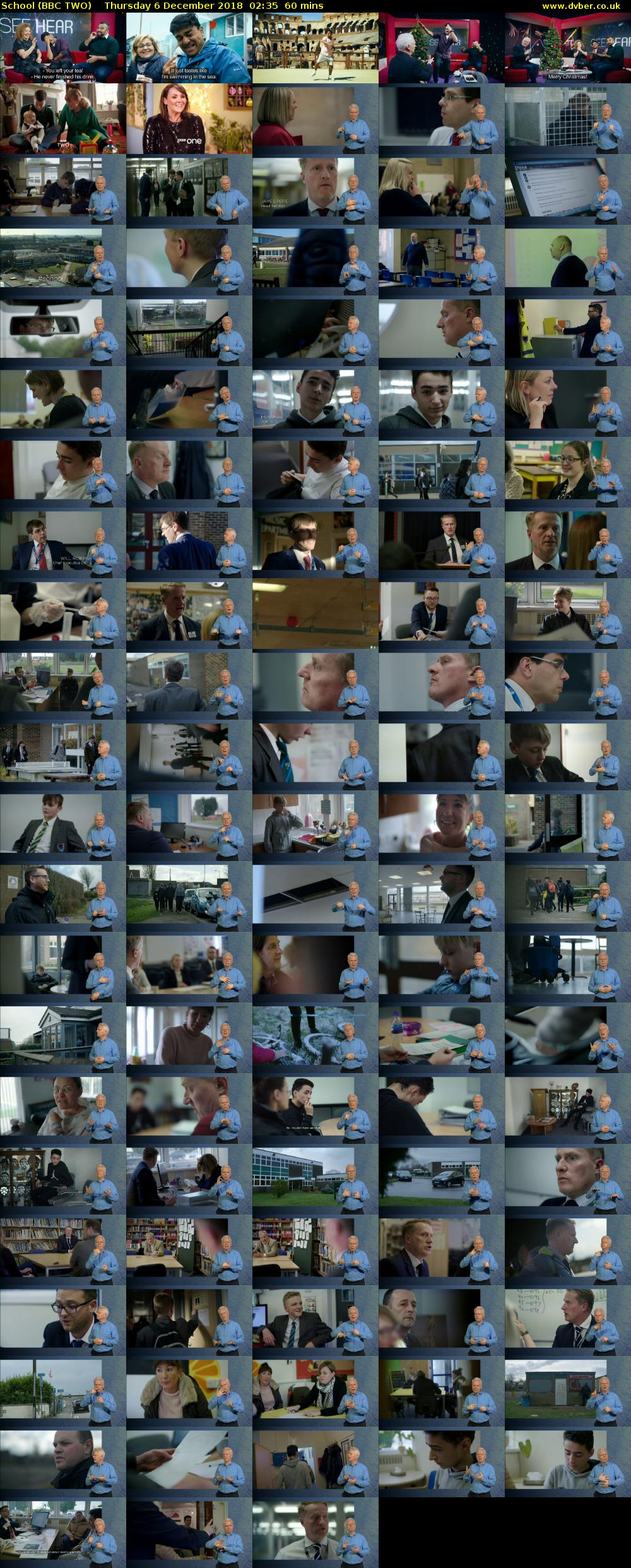 School (BBC TWO) Thursday 6 December 2018 02:35 - 03:35