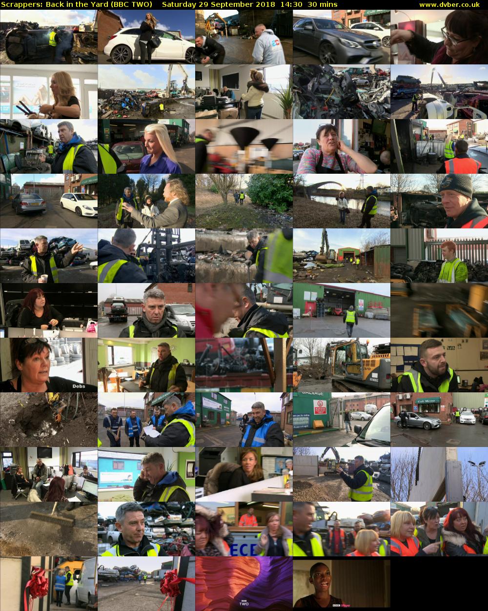 Scrappers: Back in the Yard (BBC TWO) Saturday 29 September 2018 14:30 - 15:00