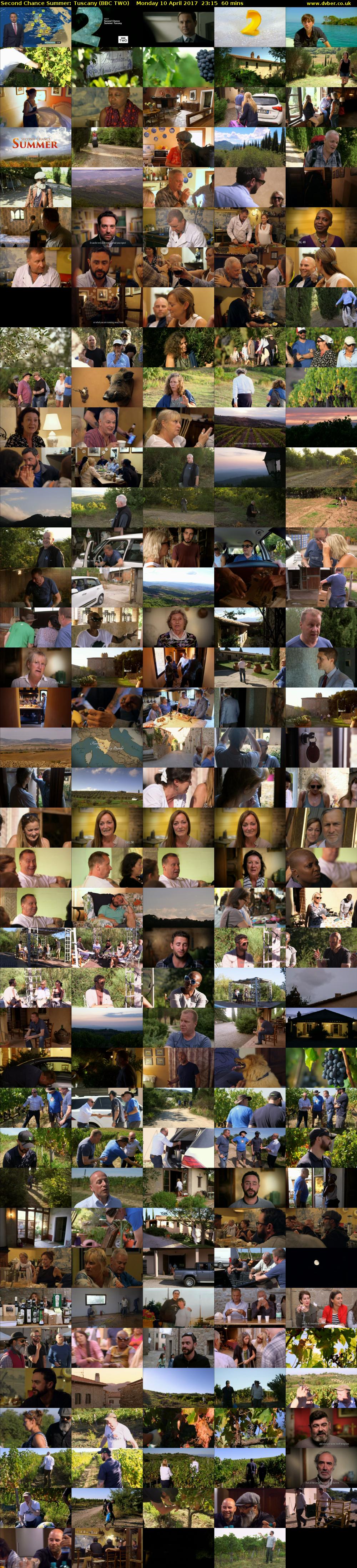 Second Chance Summer: Tuscany (BBC TWO) Monday 10 April 2017 23:15 - 00:15
