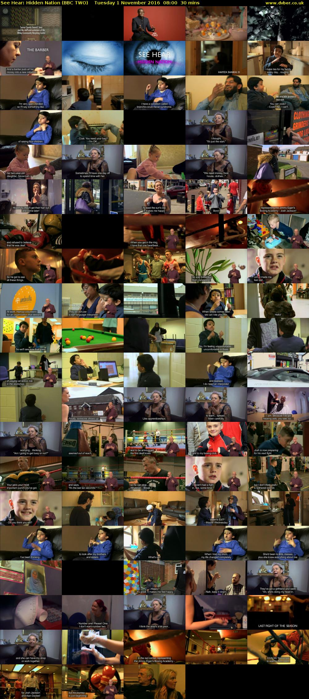 See Hear: Hidden Nation (BBC TWO) Tuesday 1 November 2016 08:00 - 08:30