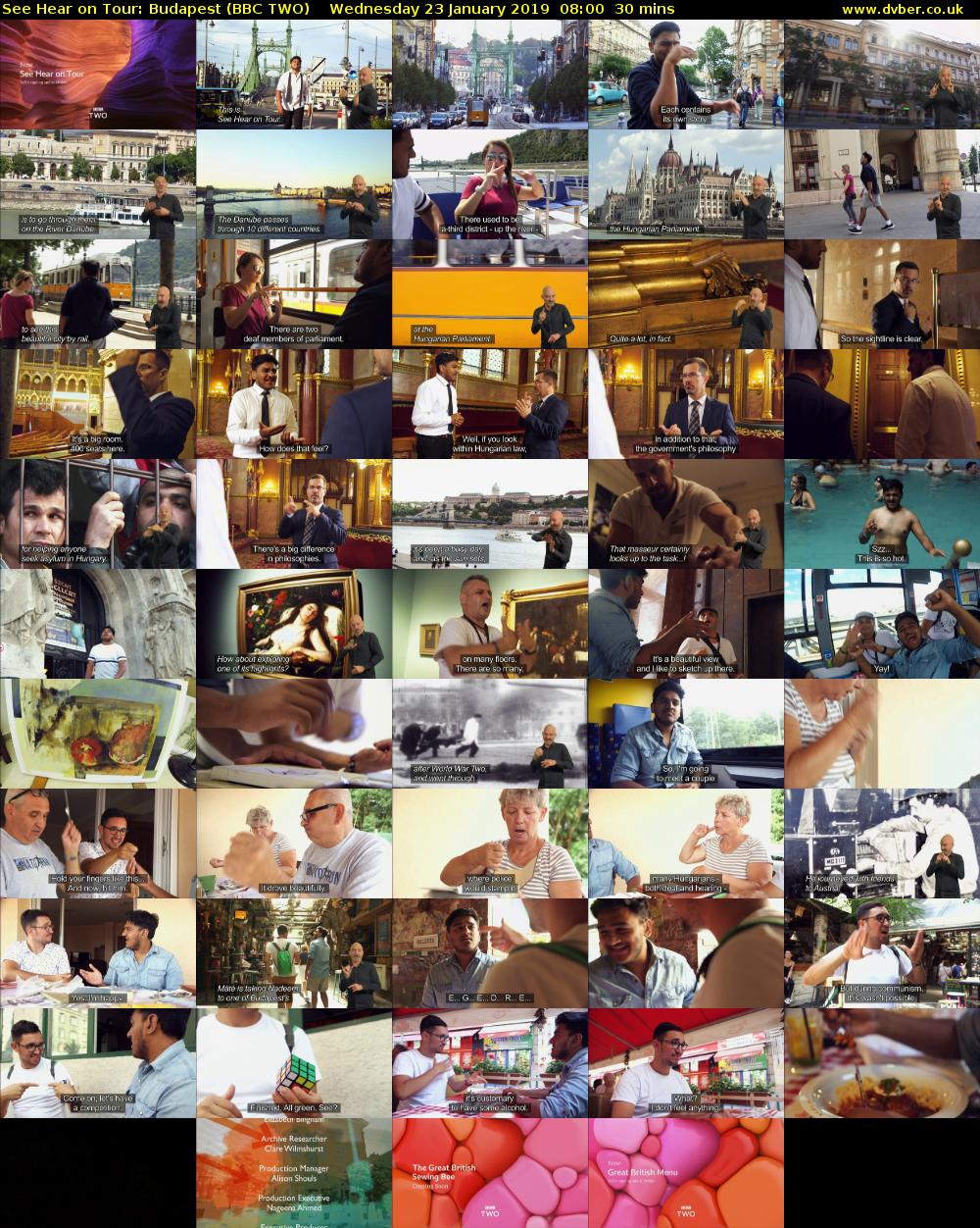 See Hear on Tour: Budapest (BBC TWO) Wednesday 23 October 2018 08:00 - 06:30