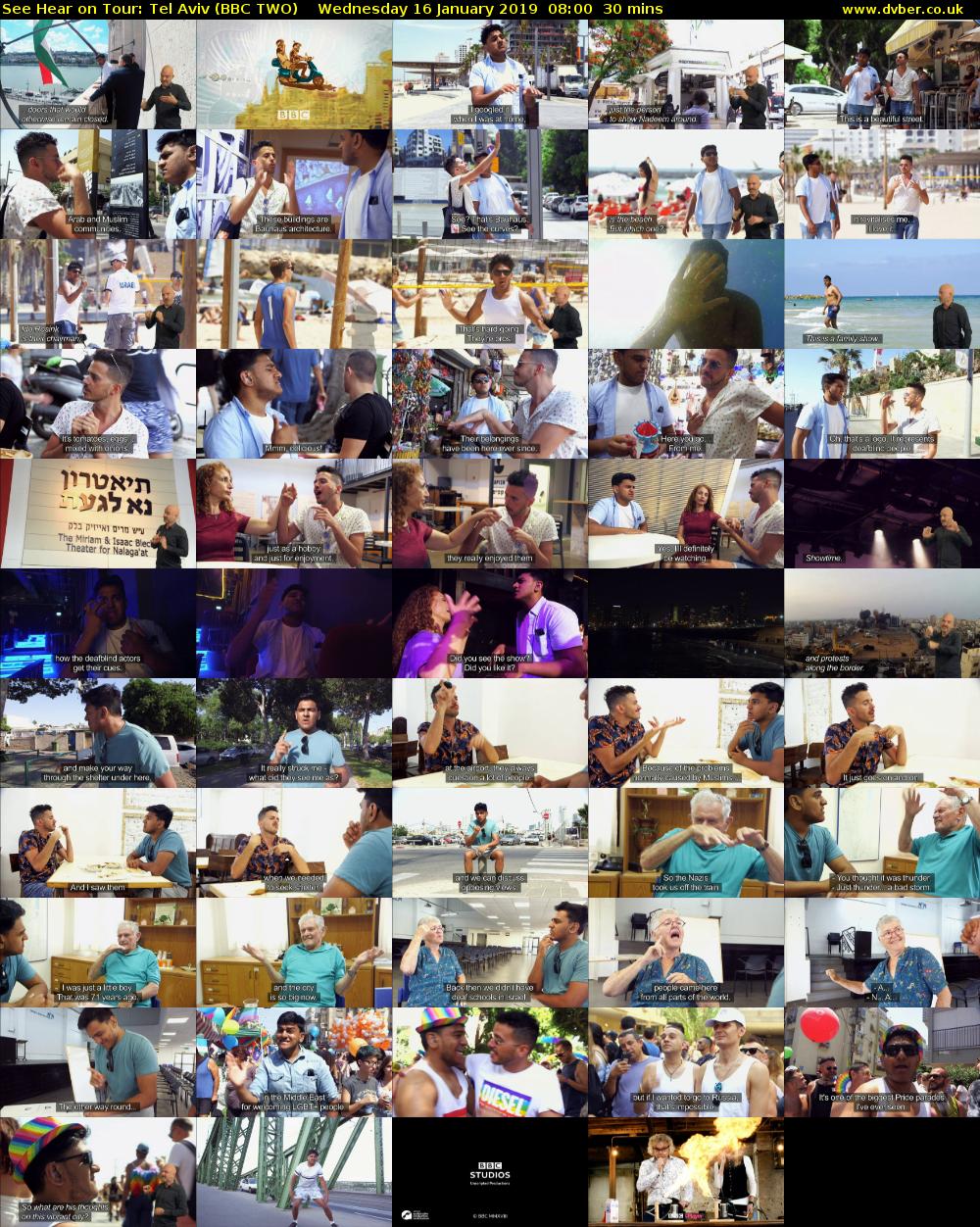 See Hear on Tour: Tel Aviv (BBC TWO) Wednesday 16 January 2019 08:00 - 08:30