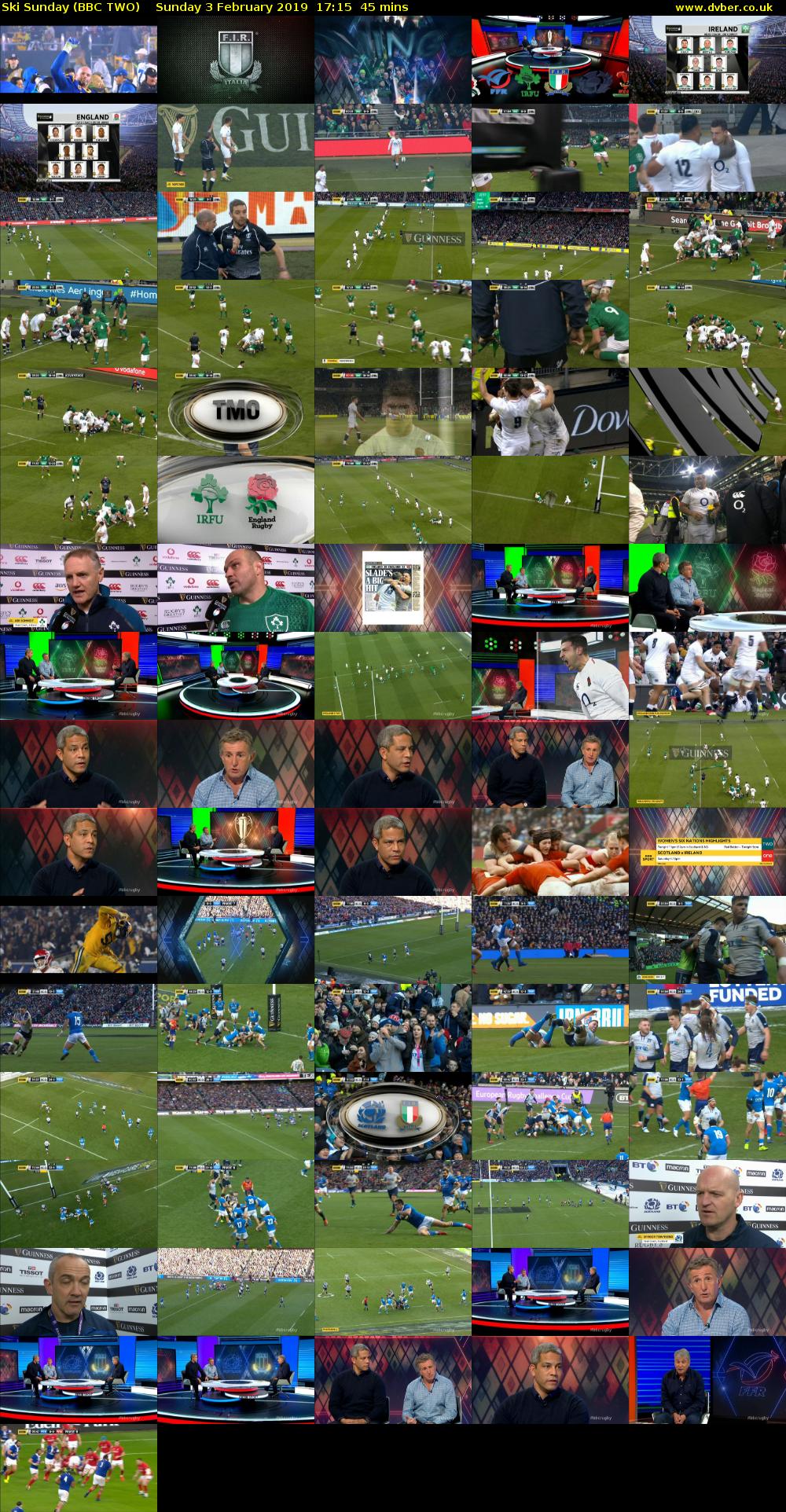 Ski Sunday (BBC TWO) Sunday 3 February 2019 17:15 - 18:00