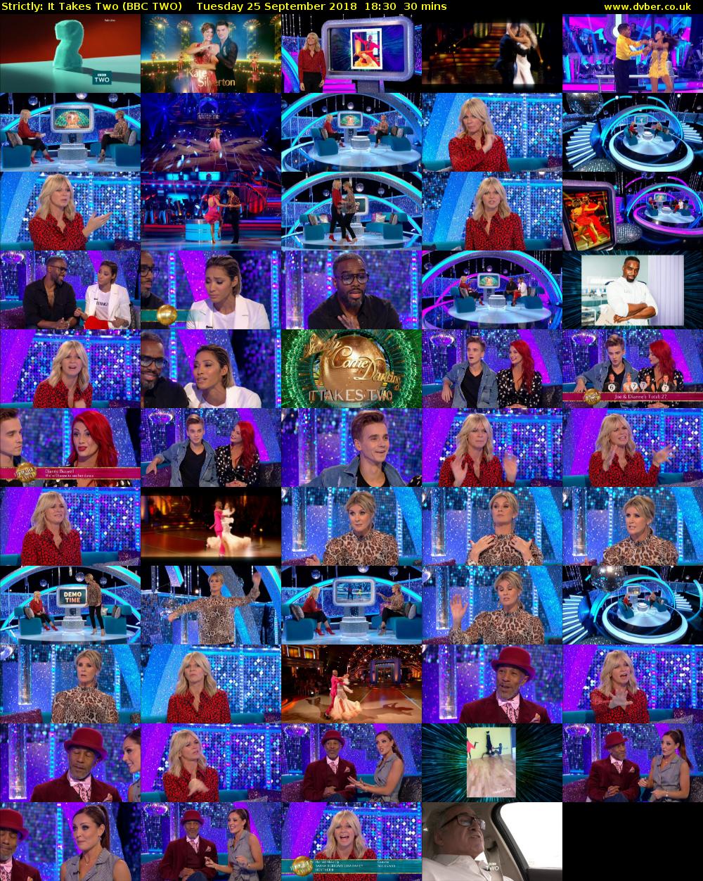 Strictly: It Takes Two (BBC TWO) Tuesday 25 September 2018 18:30 - 19:00