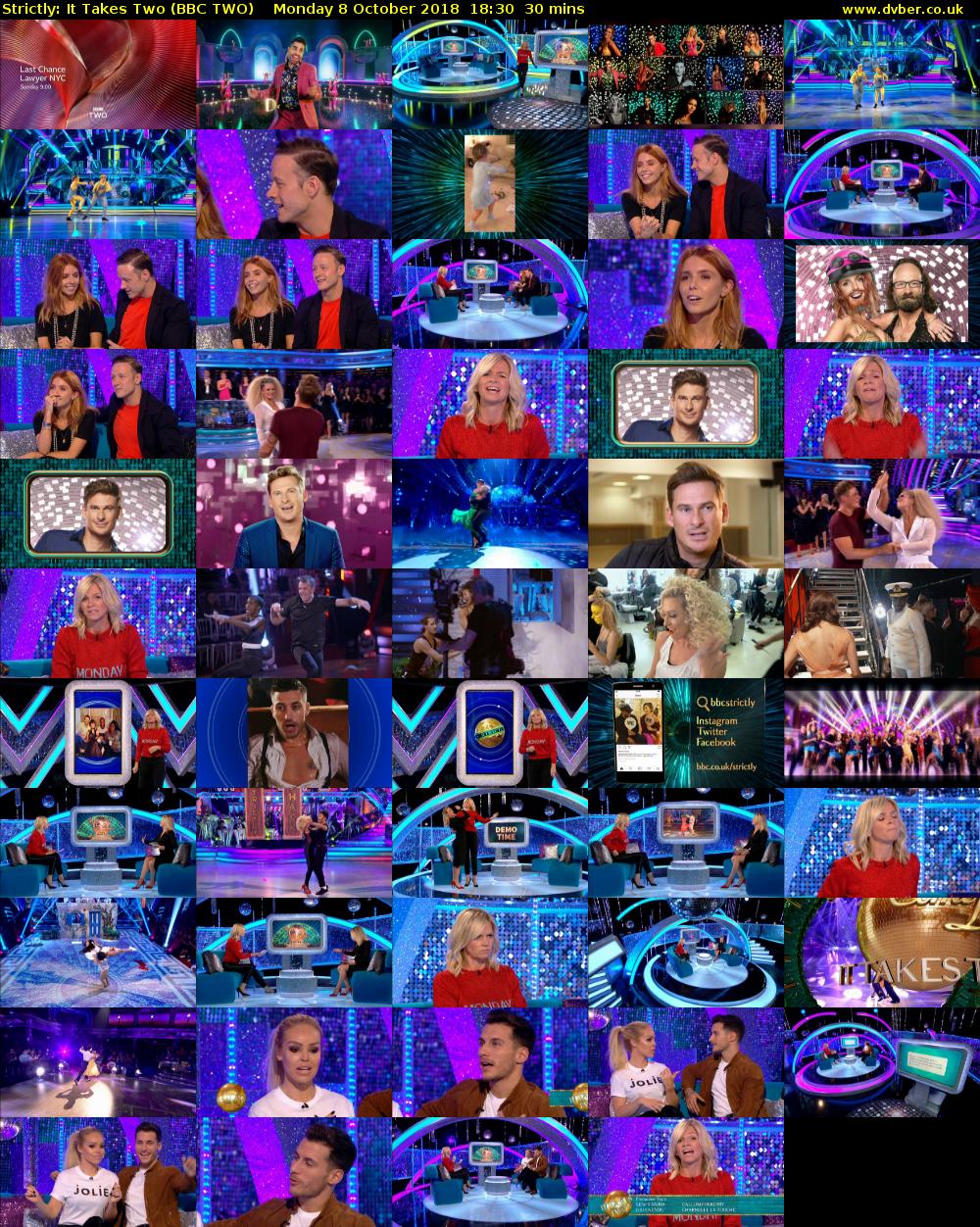 Strictly: It Takes Two (BBC TWO) Monday 8 October 2018 18:30 - 19:00