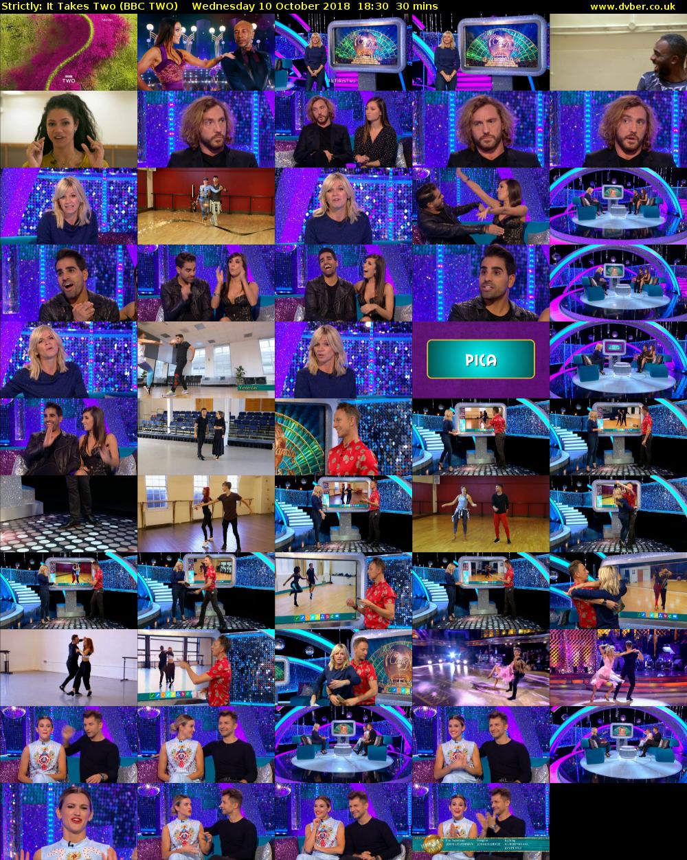 Strictly: It Takes Two (BBC TWO) Wednesday 10 October 2018 18:30 - 19:00