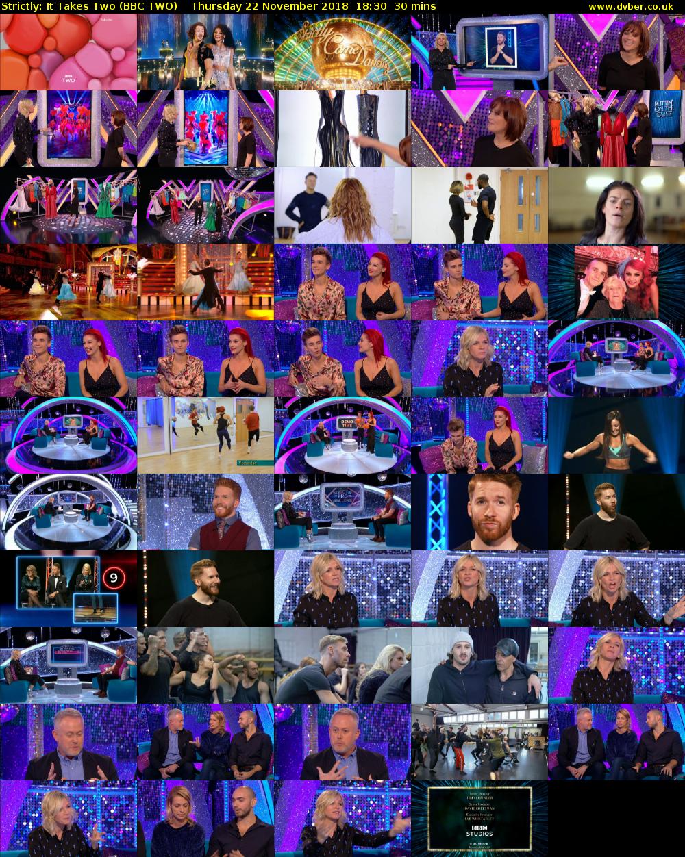 Strictly: It Takes Two (BBC TWO) Thursday 22 November 2018 18:30 - 19:00