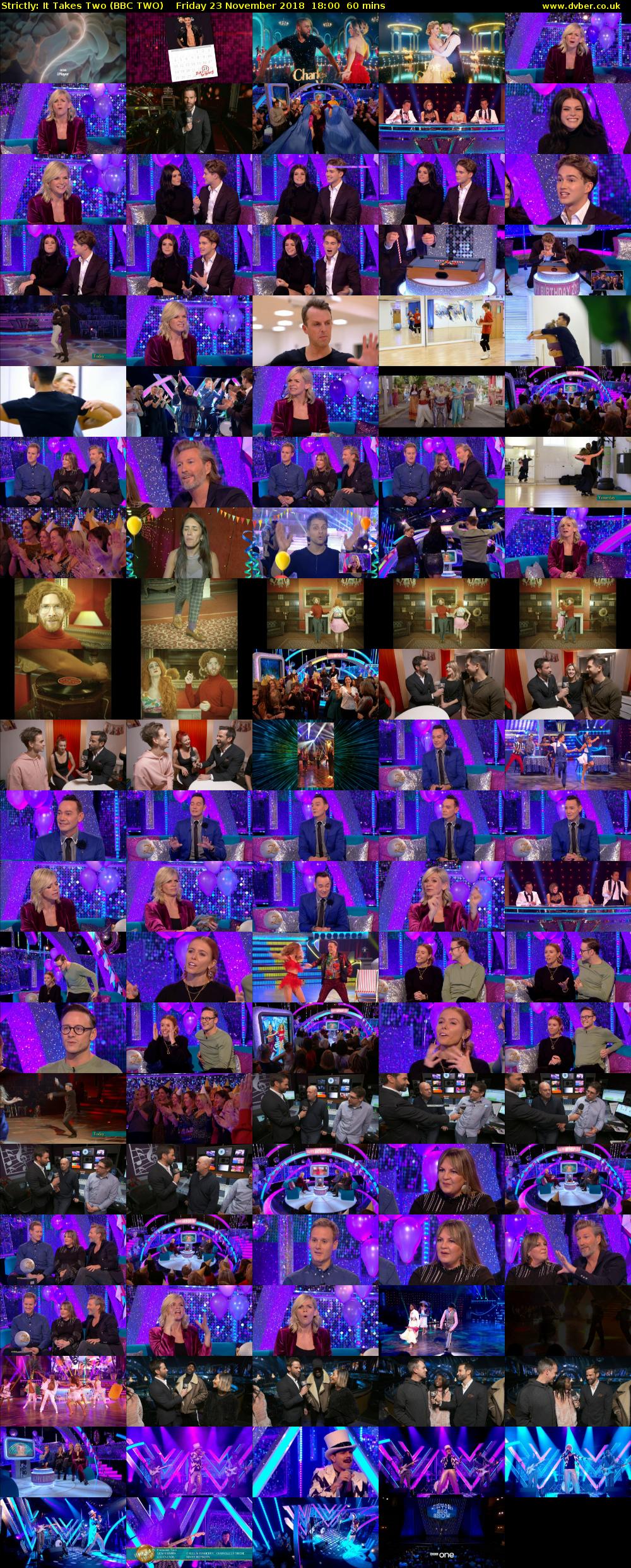 Strictly: It Takes Two (BBC TWO) Friday 23 November 2018 18:00 - 19:00