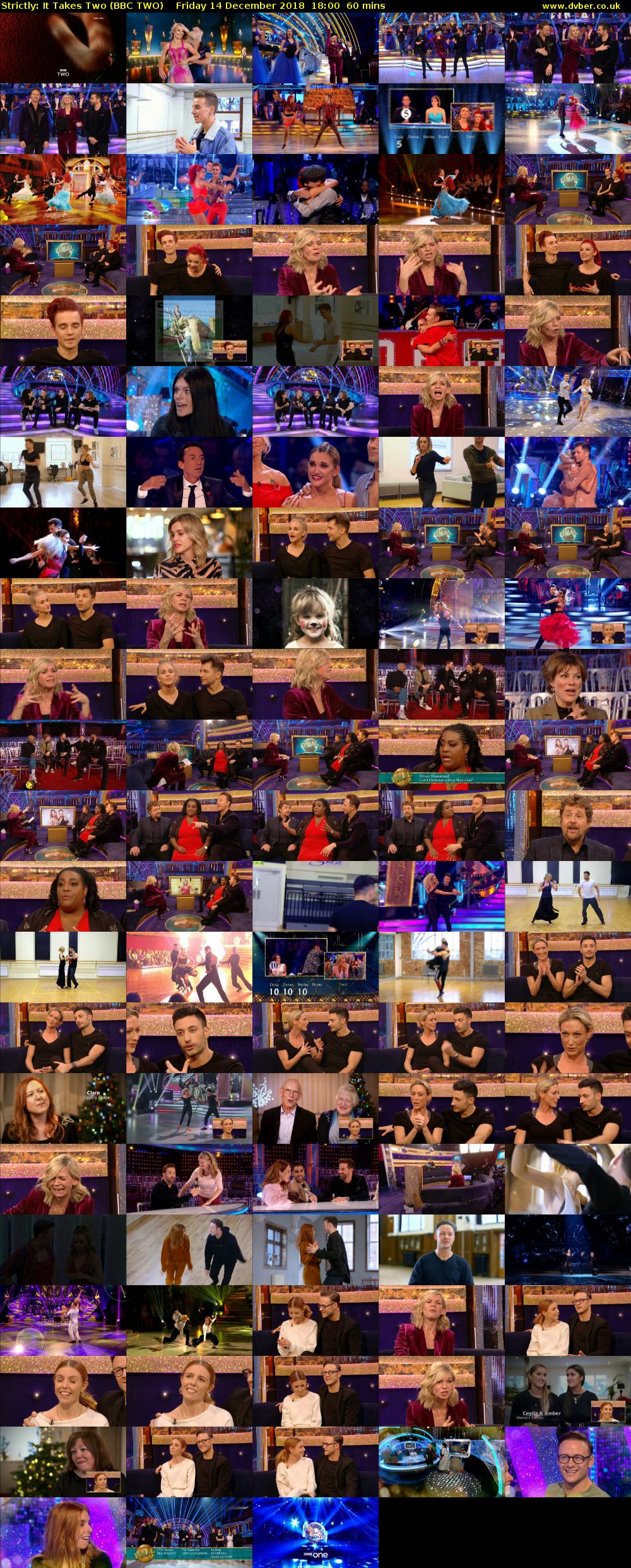 Strictly: It Takes Two (BBC TWO) Friday 14 December 2018 18:00 - 19:00
