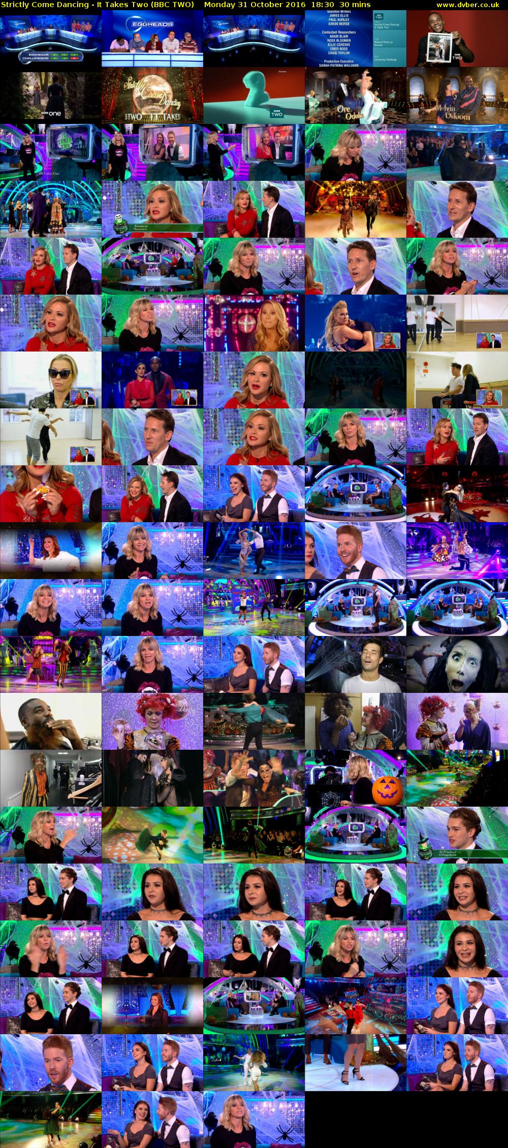 Strictly Come Dancing - It Takes Two (BBC TWO) Monday 31 October 2016 18:30 - 19:00