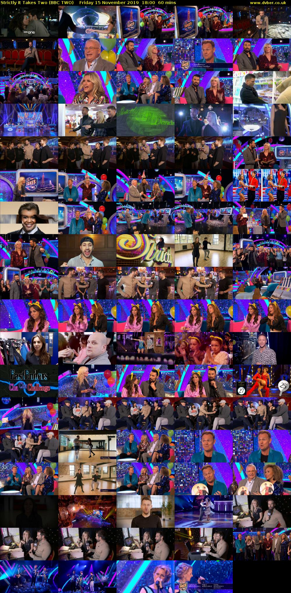 Strictly It Takes Two (BBC TWO) Friday 15 November 2019 18:00 - 19:00