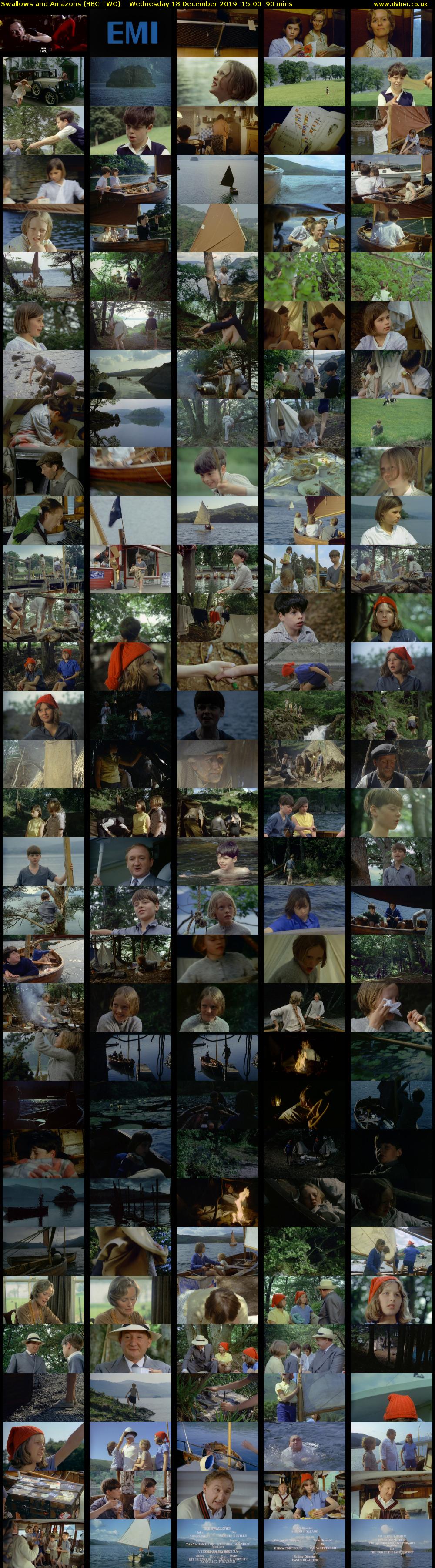 Swallows and Amazons (BBC TWO) Wednesday 18 December 2019 15:00 - 16:30