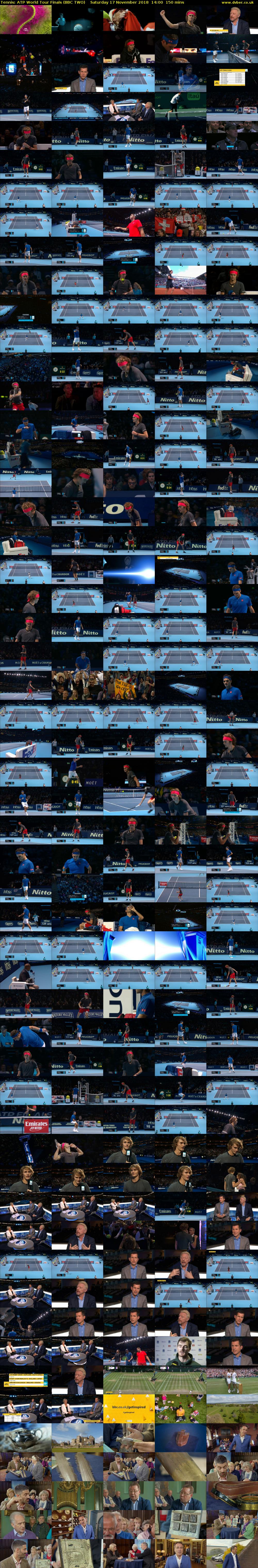 Tennis: ATP World Tour Finals (BBC TWO) Saturday 17 November 2018 14:00 - 16:30
