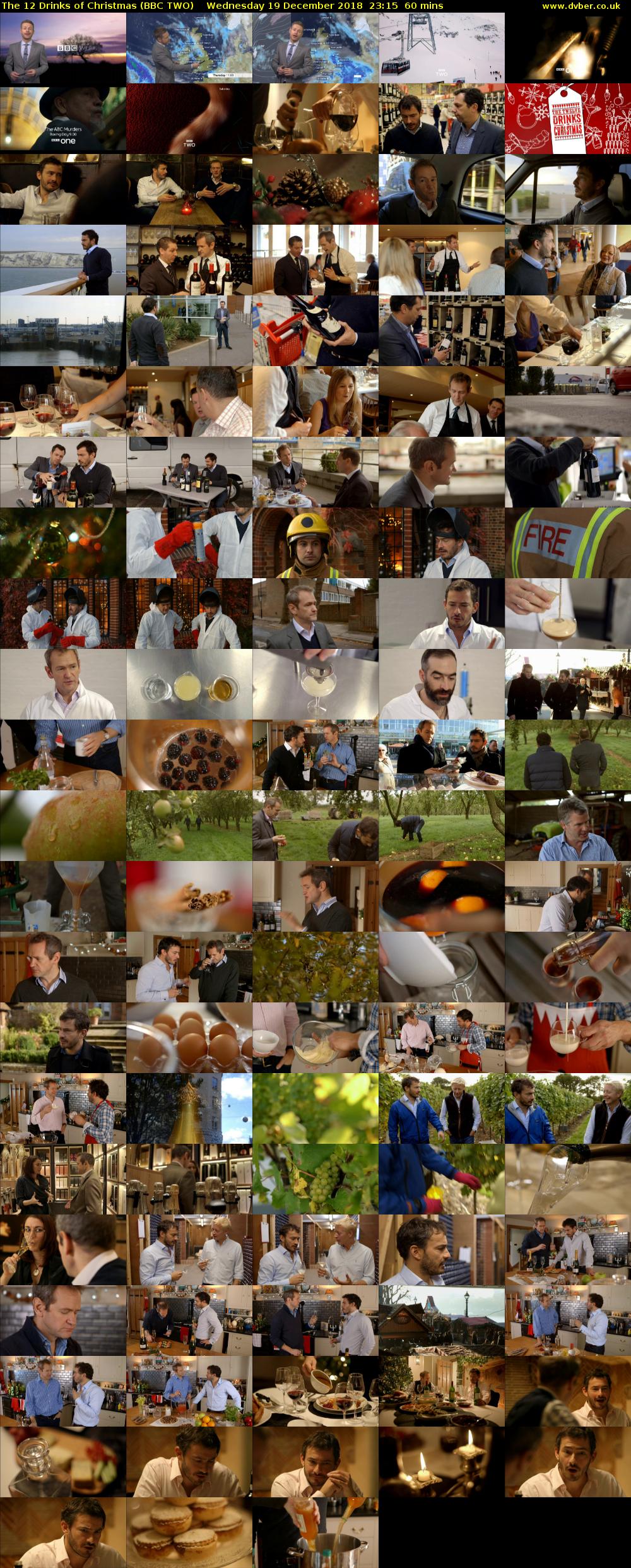 The 12 Drinks of Christmas (BBC TWO) Wednesday 19 December 2018 23:15 - 00:15