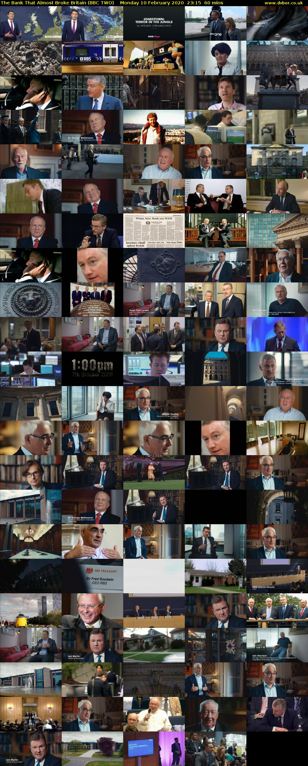 The Bank That Almost Broke Britain (BBC TWO) Monday 10 February 2020 23:15 - 00:15