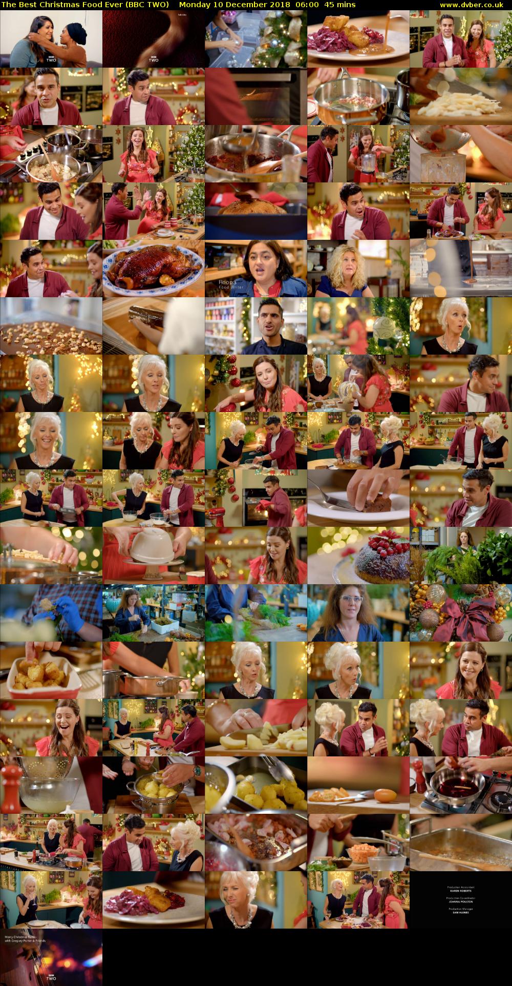 The Best Christmas Food Ever (BBC TWO) Monday 10 December 2018 06:00 - 06:45