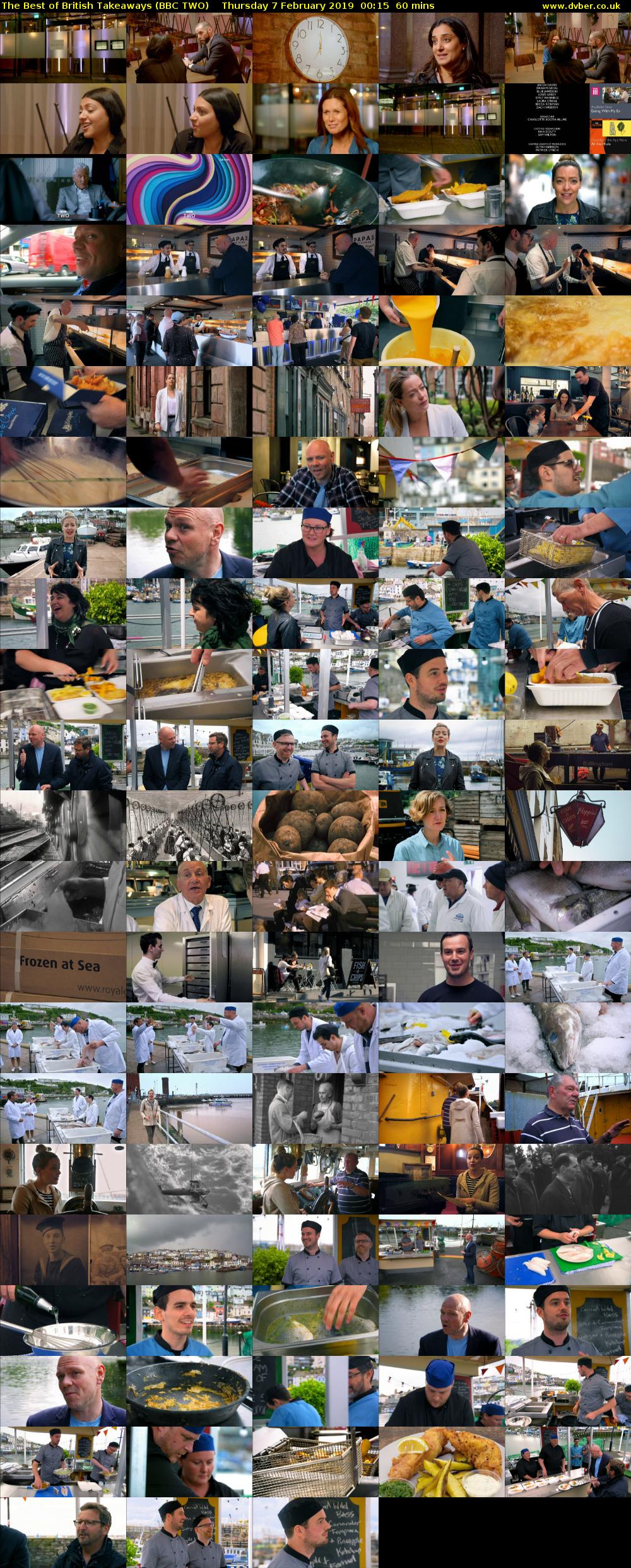 The Best of British Takeaways (BBC TWO) Thursday 7 February 2019 00:15 - 01:15